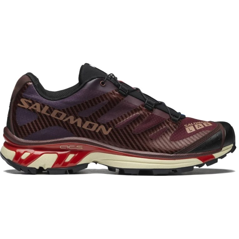 Salomon Xt-4 Men\'s Sneakers Burgundy | CA 52Z90